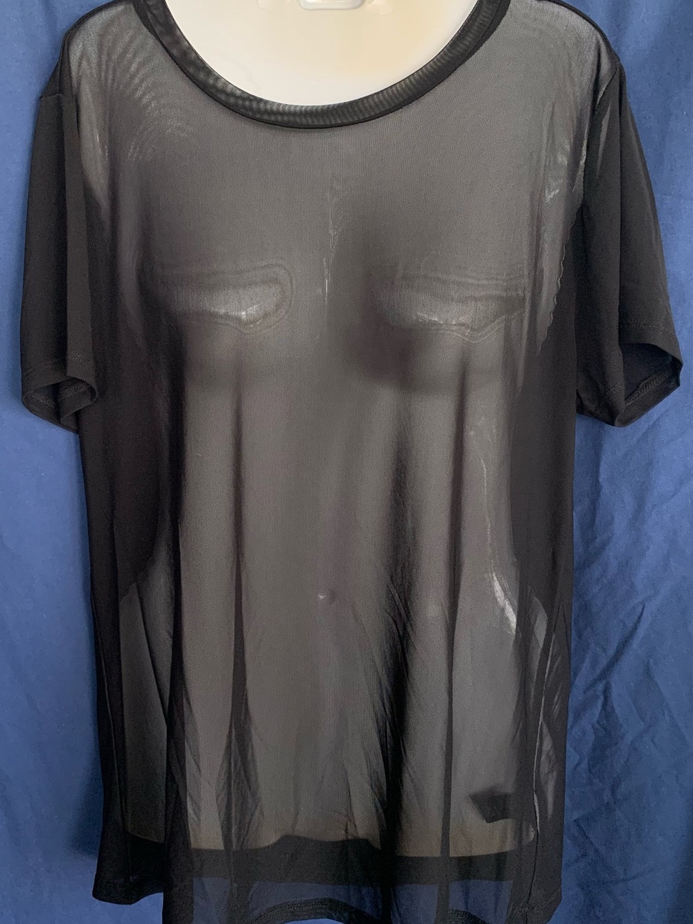 Torrid size 2 Black Mesh Top